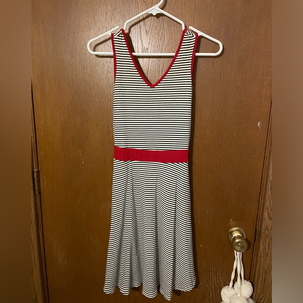 Kaileigh Striped Mini Dress
